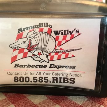 Armadillo Willy's BBQ - This is the napkin dispenser. Nothing wrong with it but here it is lol - Barbeque Near Me - Dublin, California