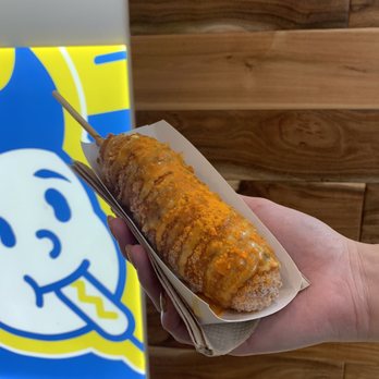 CrunCheese Korean Hot Dog - Rice cake - Hot Dogs Near Me - Arcadia, California CrunCheese Korean Hot Dog - Rice cake - Hot Dogs Near Me - Arcadia, California