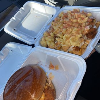 Cluckin Bun - Chicken Jr Sandwich and Loaded fries - Chicken Shop Near Me - Cathedral City, California