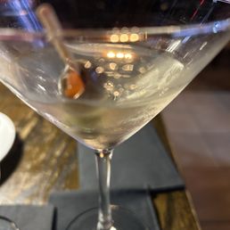 The dirty martini is the best! The dirty martini is the best!