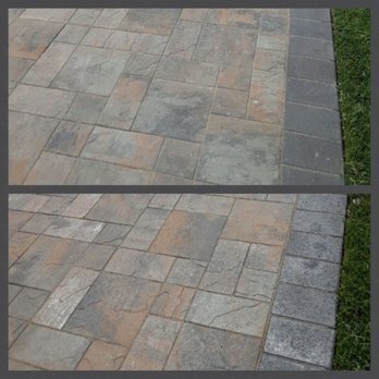 1. Pressure Washer and Concrete