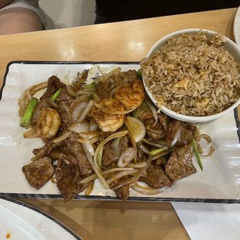 Dumpling Time - Mongolian Beef with Fried Rice - Seafood Near Me - Baytown, Texas