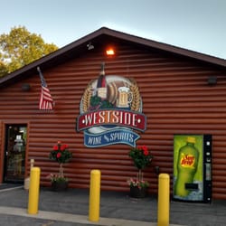 Westside Wine & Spirits - The outside of the store.