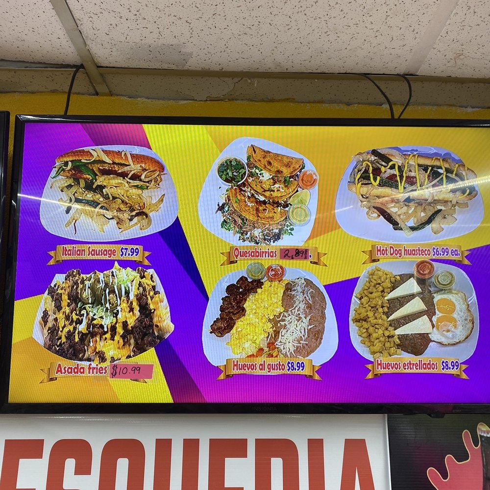 La Huasteca - a menu for a mexican restaurant - Food Trucks Near Me - Oklahoma City, Oklahoma La Huasteca - a menu for a mexican restaurant - Food Trucks Near Me - Oklahoma City, Oklahoma