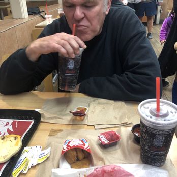Wendy's - My hubby finishing his food. - Fast Food Near Me - Hendersonville, Tennessee Wendy's - My hubby finishing his food. - Fast Food Near Me - Hendersonville, Tennessee