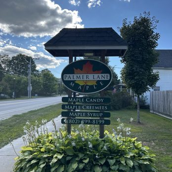 Palmer Lane Maple - Store sign - Specialty Food Near Me - Jericho, Vermont