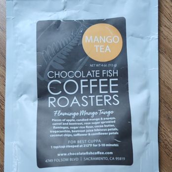 Chocolate Fish Coffee Roasters - My fav tea at chocolate fish - Coffee & Tea Near Me - Sacramento, California