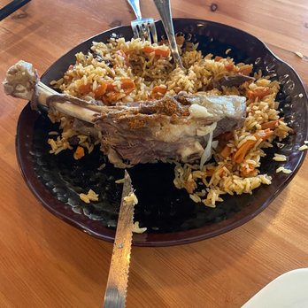 Turan Uyghur Kitchen - Lamb Shank - Halal Near Me - Plano, Texas Turan Uyghur Kitchen - Lamb Shank - Halal Near Me - Plano, Texas