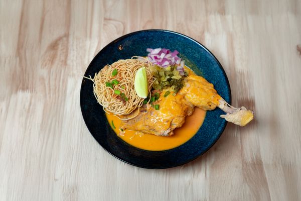 Pla Daek Thai Esan Food by null