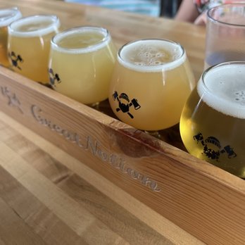 Great Notion Brewing - Beaverton - Beer taster flight. - Breweries Near Me - Portland, Oregon Great Notion Brewing - Beaverton - Beer taster flight. - Breweries Near Me - Portland, Oregon