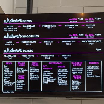 Everbowl - Menu - Acai Bowls Near Me - San Diego, California Everbowl - Menu - Acai Bowls Near Me - San Diego, California