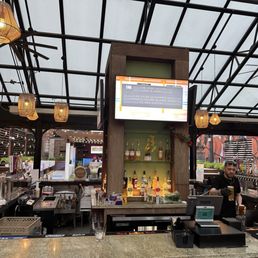 Bar area