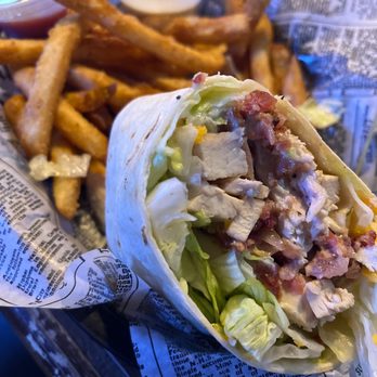 Pub 52 - Chicken Bacon Ranch Wrap - Sports Bars Near Me - Sergeant Bluff, Iowa