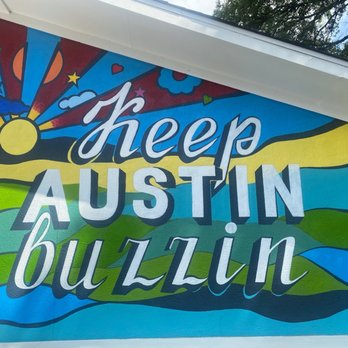 The Hive - Fantastic art mural. - Cafes Near Me - Austin, Texas The Hive - Fantastic art mural. - Cafes Near Me - Austin, Texas