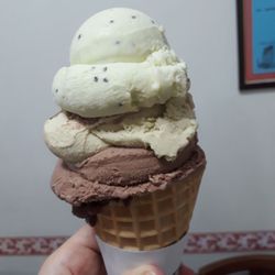 Sorveteria Italiana Monte Pelmo - Kiwi... pistache... tudo delicioso