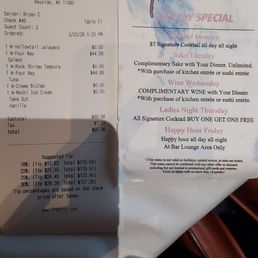 Tip suggested after taxes not before. It's supposed to be before. Tip suggested after taxes not before. It's supposed to be before.