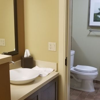 Hotel Abrego - Bathroom Sink for King w/ fireplace - Hotels Near Me - Monterey, California