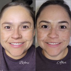 Las Bella Reinas - Before & After Eyebrow Microblading