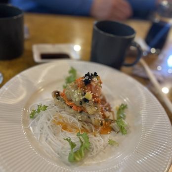 Fukee Asian Cuisine - a plate of food on a table - Sushi Bars Near Me - Bethpage, New York