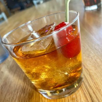 Duke's Northwoods - Brandy Old Fashioned $14 bucks. Kinda small. - Wine Bars Near Me - St. Charles, Illinois Duke's Northwoods - Brandy Old Fashioned $14 bucks. Kinda small. - Wine Bars Near Me - St. Charles, Illinois
