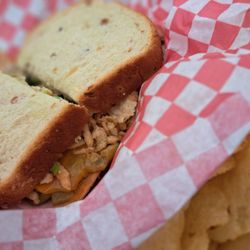 Florence Fudge Shop & Cafe - Sonora sandwich, with a bit spicy touch