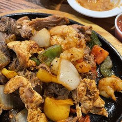 Puerto Nuevo Taqueria - Pork, beef, chicken and shrimp fajitas....AMAZING!!!