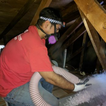 Attic Construction - Humberto blowing in the new insulation. Fun stuff to watch. - Insulation Installation Near Me Attic Construction - Humberto blowing in the new insulation. Fun stuff to watch. - Insulation Installation Near Me