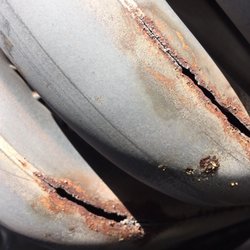 Reliable Comfort Heating & Cooling - Big cracks in the Heat exchanger will cause head aches or Death !!!  This is no joke . Have your furnace or Roof top unit checked !!!