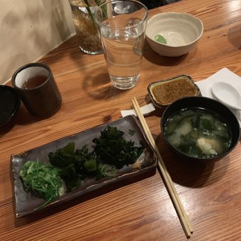 Wasan Brooklyn - Seaweed Salad & Miso Soup - Japanese Near Me - Brooklyn, New York Wasan Brooklyn - Seaweed Salad & Miso Soup - Japanese Near Me - Brooklyn, New York