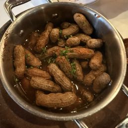 Boiled peanuts...vegan option