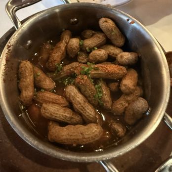 Bistro By The Tracks - Boiled peanuts...vegan option - New American Near Me - Knoxville, Tennessee