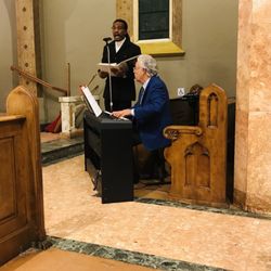 Saint Anthony Catholic Church - Stunning performances by Paul Jones (left) and Ricardo Sotos (right).