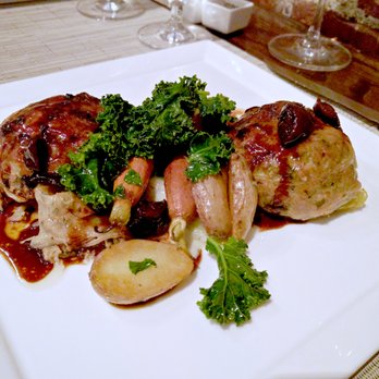 Naschmarkt - Campbell - Kraut Rouladen; beef, pork and smoked bacon filled Savoy cabbage with potato purée, baby carrots and mushroom ragout - Austrian Near Me - Campbell, California Naschmarkt - Campbell - Kraut Rouladen; beef, pork and smoked bacon filled Savoy cabbage with potato purée, baby carrots and mushroom ragout - Austrian Near Me - Campbell, California