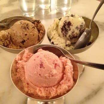 Aglamesis Bros - Mocha chocolate chip, strawberry, mint chocolate chip - Ice Cream & Frozen Yogurt Near Me - Cincinnati, Ohio