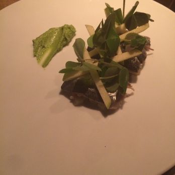L'Abattoir - Pickled herring special - French Near Me - Vancouver, British Columbia
