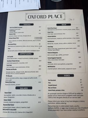 Menu photo 4 Oxford Place Jacksonville, FL Menu photo 4 Oxford Place Jacksonville, FL