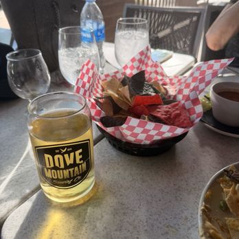 Dove Mountain Brewing - Beer and chips - Brewpubs Near Me - Marana, Arizona