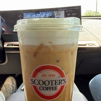 Scooter's Coffee - White mocha - Coffee & Tea Near Me - Fort Worth, Texas Scooter's Coffee - White mocha - Coffee & Tea Near Me - Fort Worth, Texas