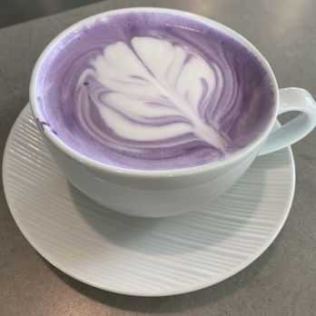 Toast Kitchen & Bakery - Ube latte - Breakfast & Brunch Near Me - Tustin, California Toast Kitchen & Bakery - Ube latte - Breakfast & Brunch Near Me - Tustin, California