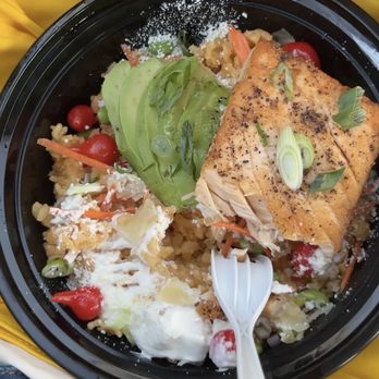 Taco Dia - Salmon Avocado Bowl - Tacos Near Me - Newtown, Connecticut