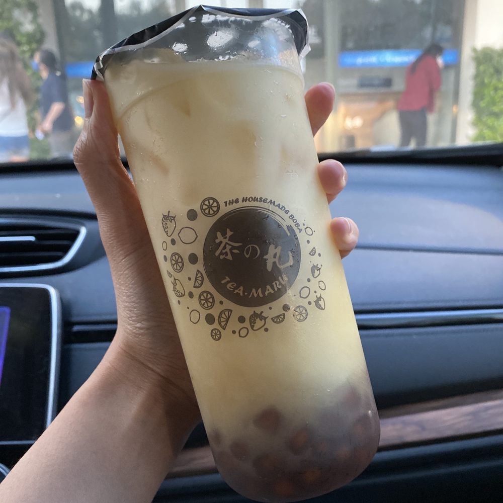 Tea Maru - Maru Latte w boba - Bubble Tea Near Me - Irvine, California Tea Maru - Maru Latte w boba - Bubble Tea Near Me - Irvine, California