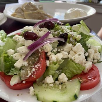 Gaufre's & Goods - Greek salad - Greek Near Me - St. Augustine, Florida