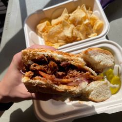 Masoods Liquor & Deli - Spicy Tri-Tip Sandwich