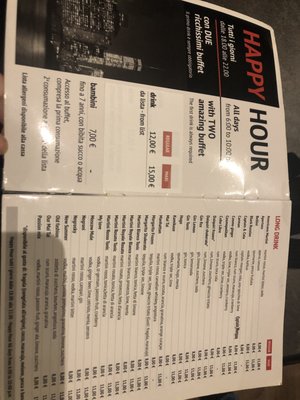 Menu photo 1 Manhattan Navigli Milan, MI