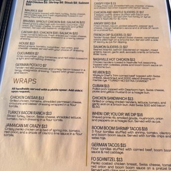 Bierkeller - Menu - German Near Me - Taylor, Michigan Bierkeller - Menu - German Near Me - Taylor, Michigan