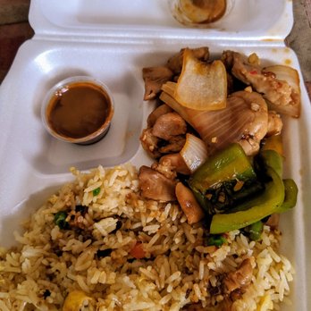 Mandarin Kitchen - 1 choice, looks like a manini plate! - Chinese Near Me - Honolulu, Hawaii