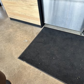 Chipotle Mexican Grill - garbage and food scraps on the floor - Fast Food Near Me - Wausau, Wisconsin