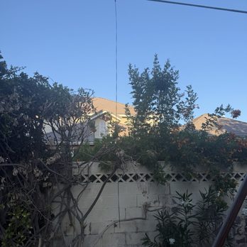 Robinson Realty and Management - Power line hanging in the backyard - Property Management Near Me - Las Vegas, Nevada