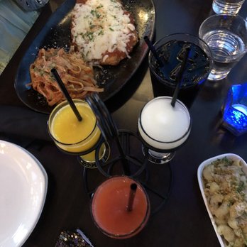 Flights - Daiquiri Flight Chicken Parmesan - New American Near Me - Las Vegas, Nevada