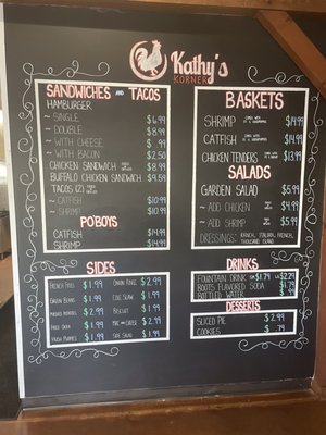 Menu photo 1 Kathy's Korner Sealy, TX Menu photo 1 Kathy's Korner Sealy, TX